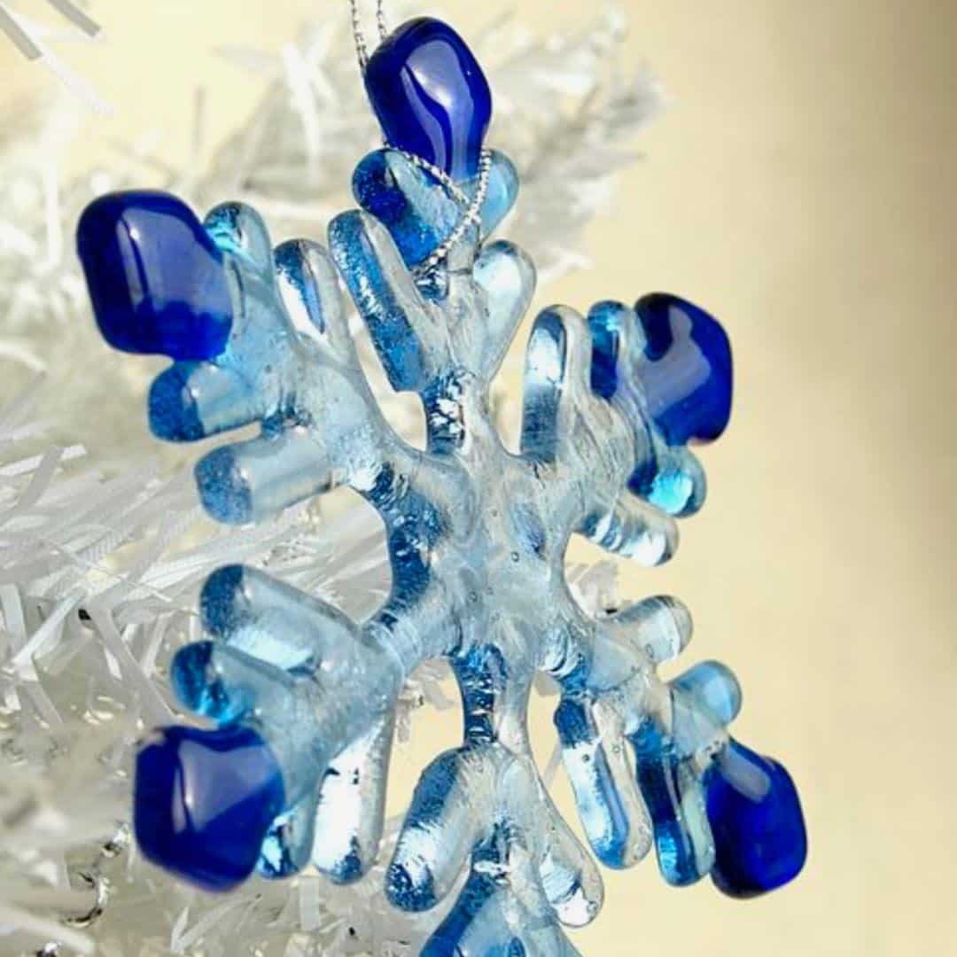 Christmas Fused Glass Ornaments