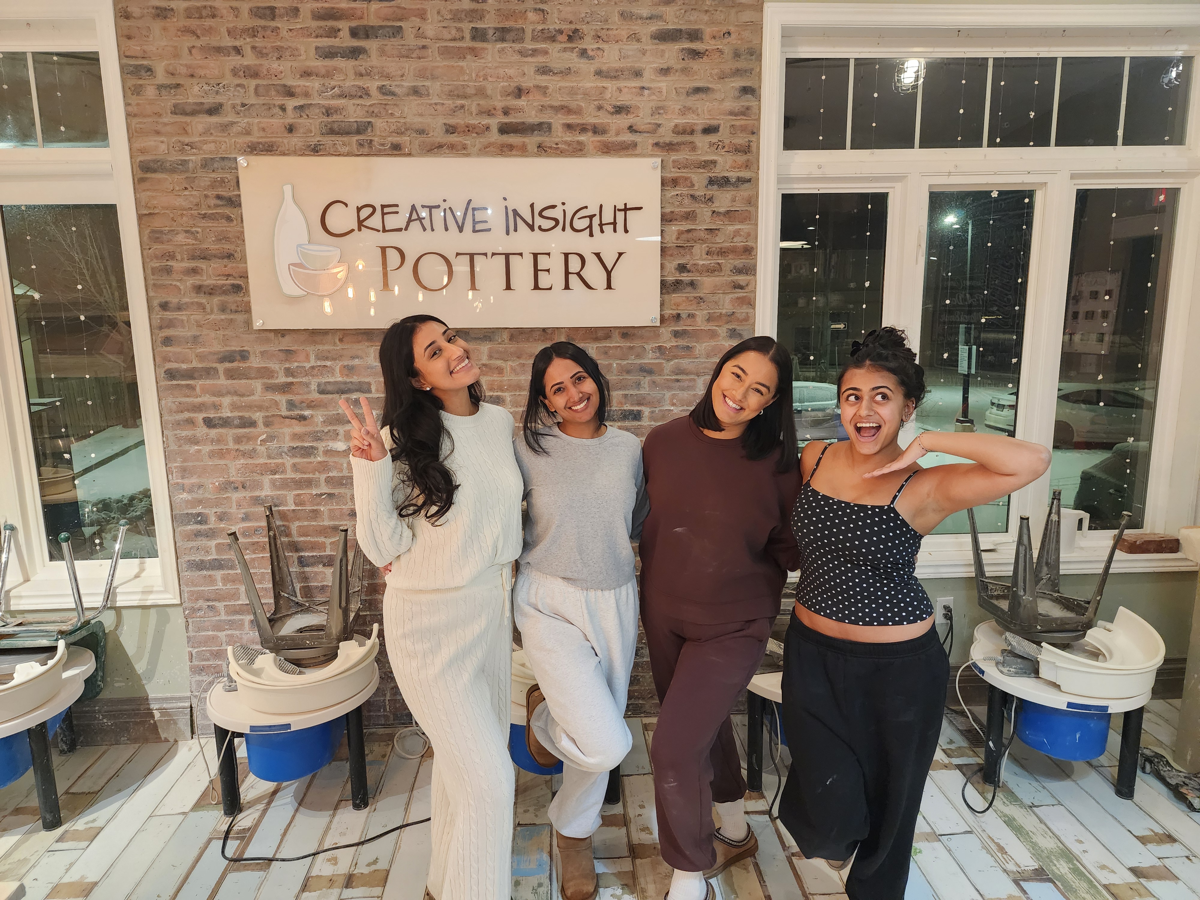 Friday Nights Pottery and Wine