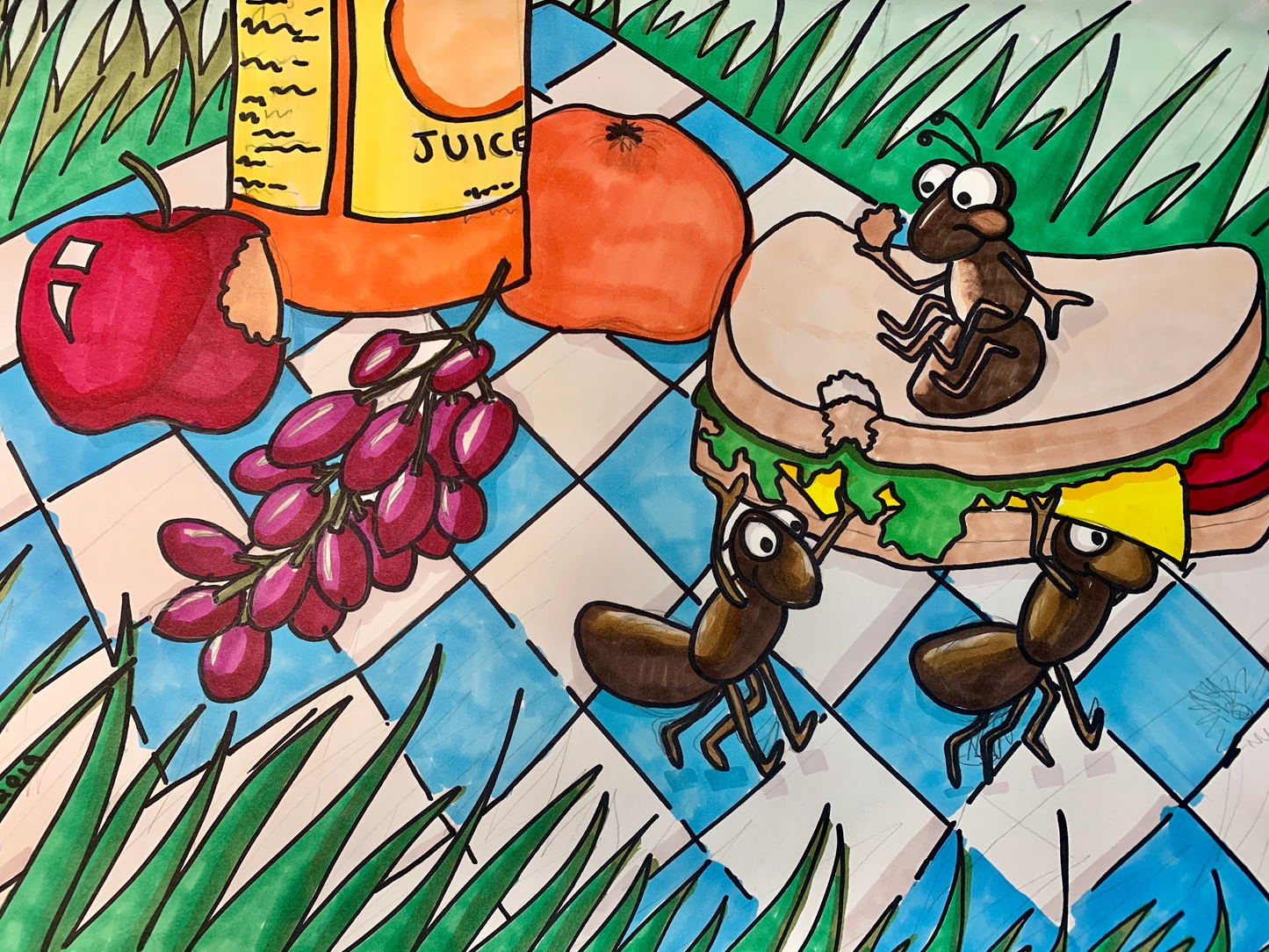 Creative Drawing & Mixed Media (Ages 7–13)