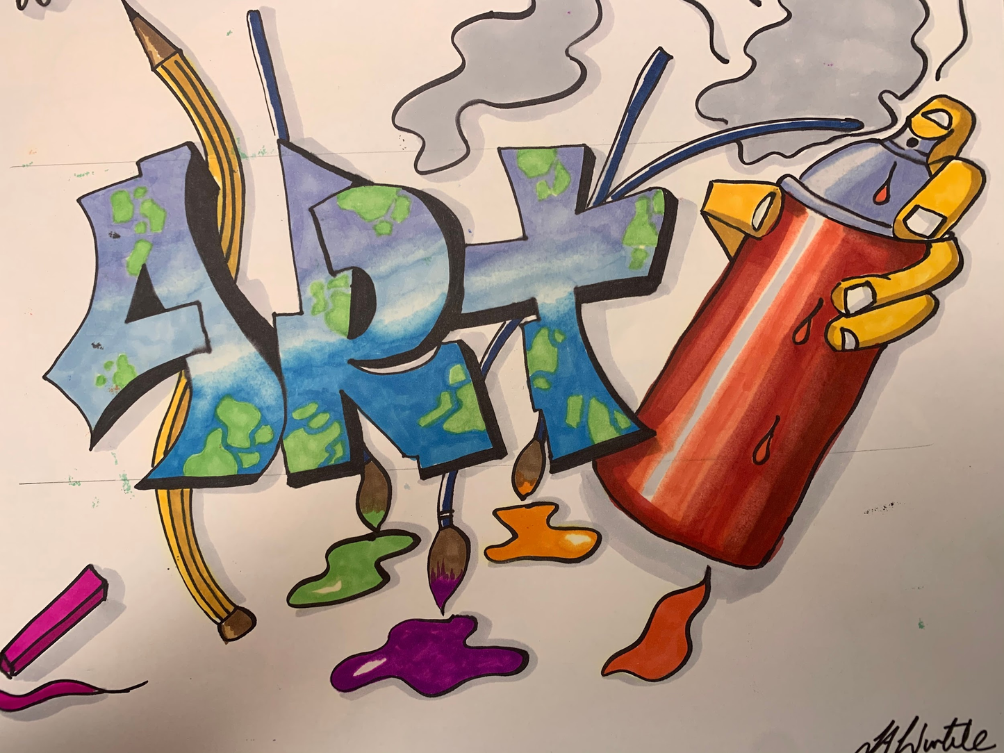 Creative Drawing & Mixed Media (Ages 7–13)